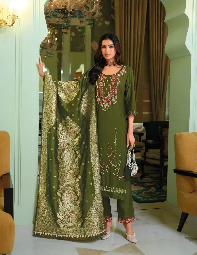 Regal Green Ethnic Suit